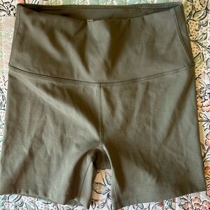 Target Athletic Green biker shorts 4” inseam size small